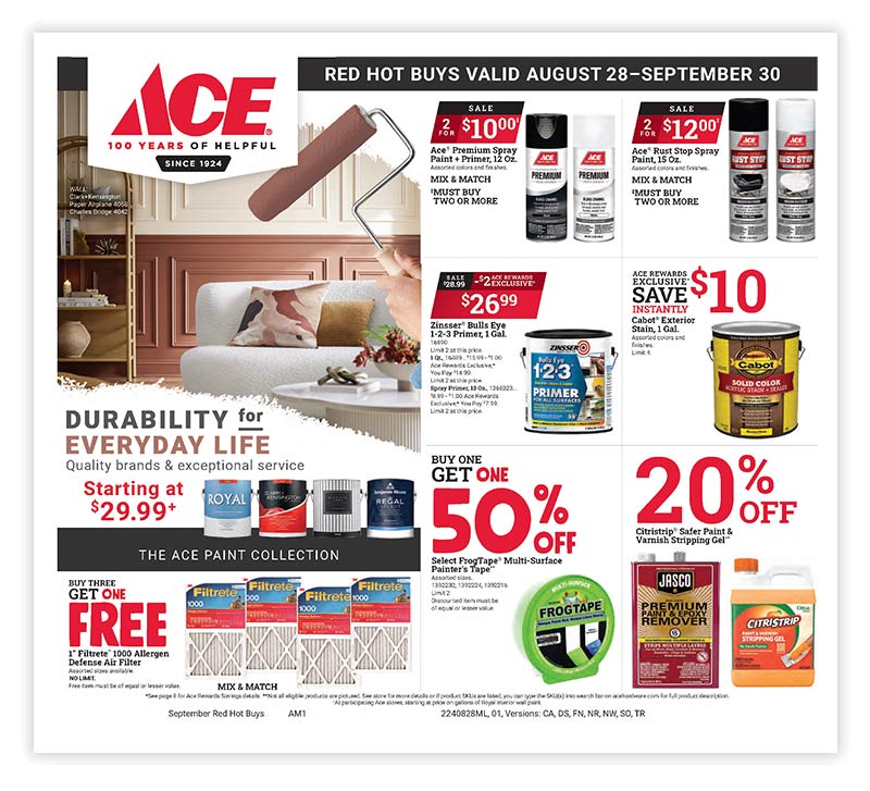 September Red Hot Buys